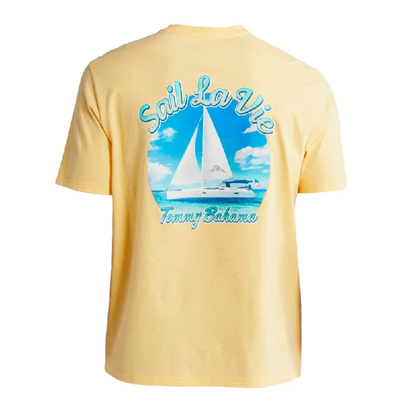 Tommy Bahama Sail La Vie Tee T-Shirt - Angel Fish Heather