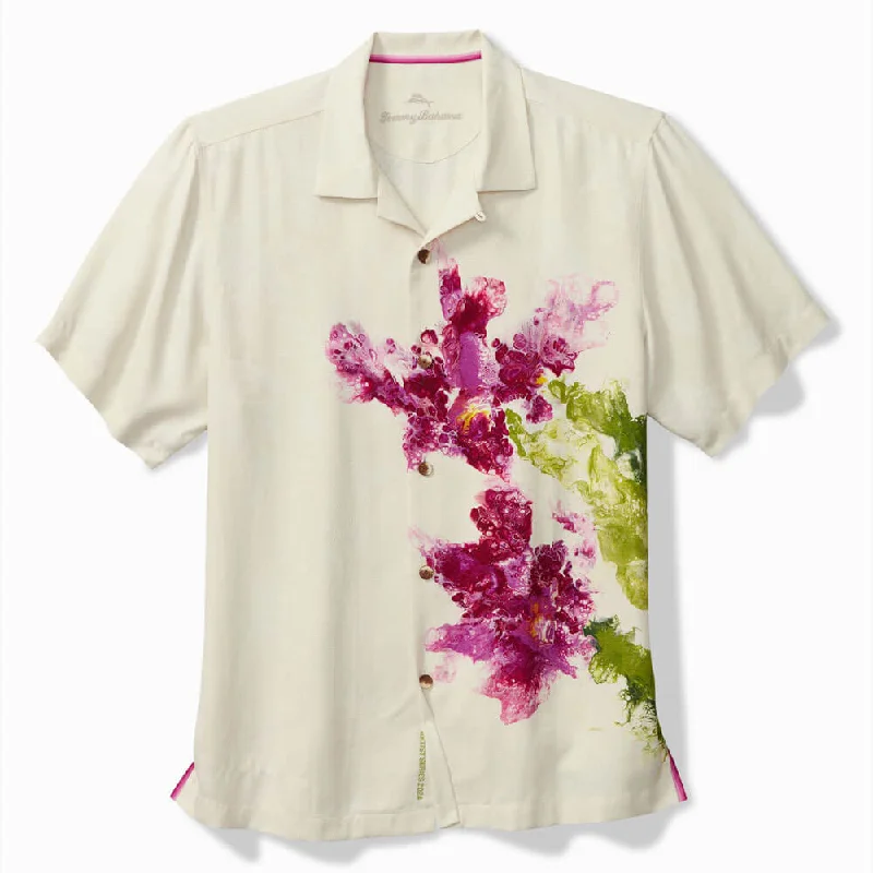 Tommy Bahama Artist Series Costa Rican Blooms Camp Shirt - Continental