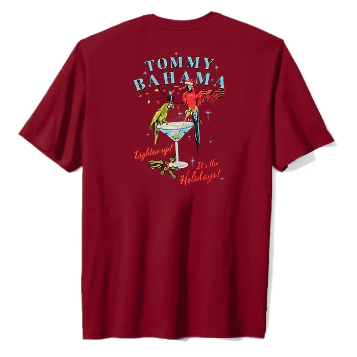 Tommy Bahama Lighten Up Pocket T-Shirt - Sangria Red