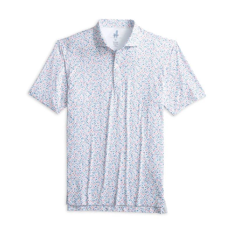 Johnnie-O Omakase Featherweight Polo Shirt - Tornado