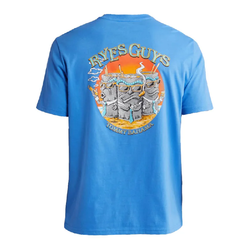 Tommy Bahama Ryes Guys Tee T-Shirt - Palace Blue