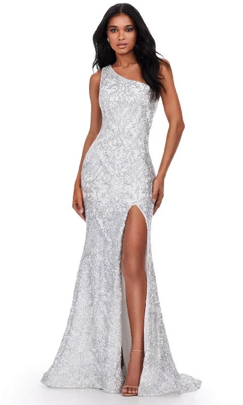 prom dress try-on ideasAshley Lauren 11471 - Sequin Embellished Prom Dress