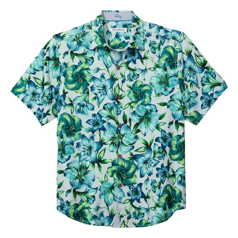 Tommy Bahama Hibiscus Hideaway Camp Shirt - Playa Azul