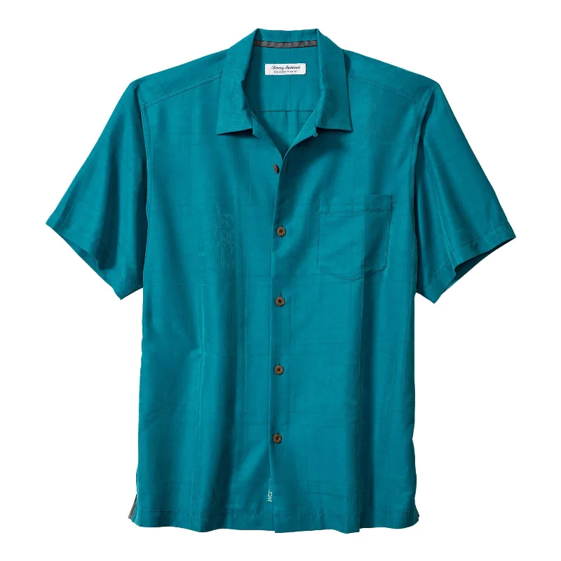 Tommy Bahama IslandZone Coconut Point Palm Isle Camp Shirt - Academy