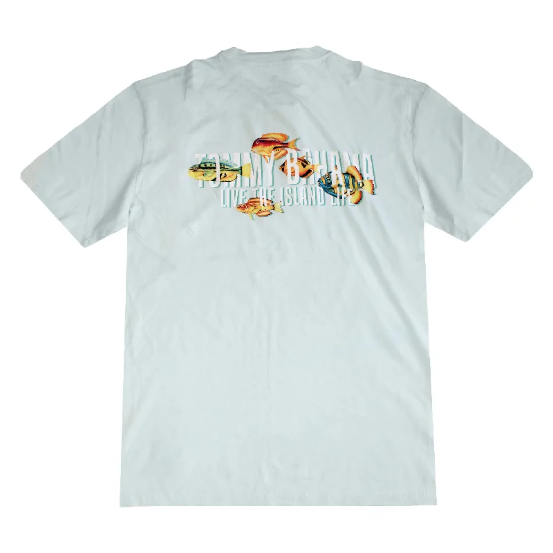 Tommy Bahama Schools Out T-Shirt - Light Caribbean Tile