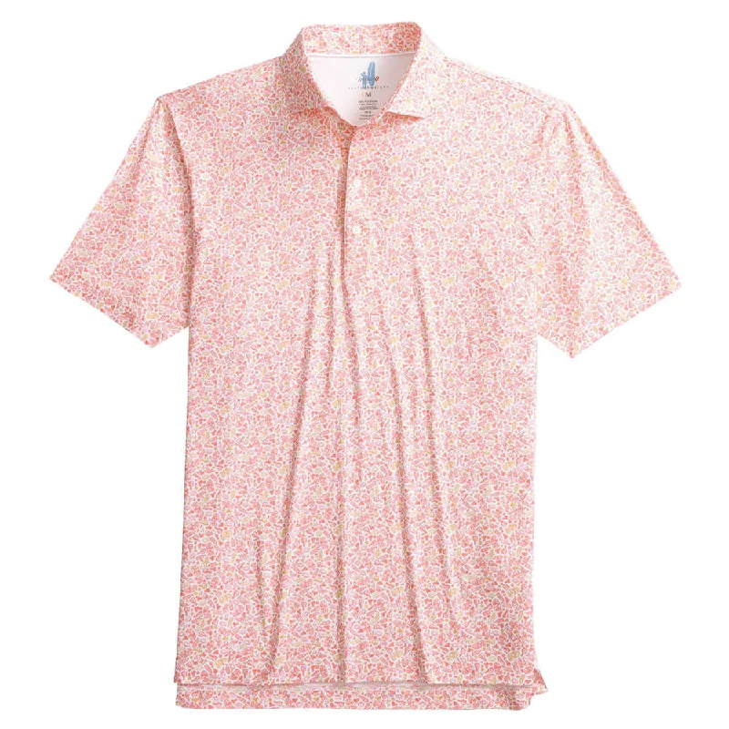 Johnnie-O Tequila Sunrise Featherweight Polo Shirt - Paloma