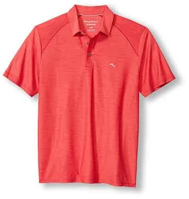 Tommy Bahama IslandZone Palm Coast Pro Polo Shirt - Paramour Red