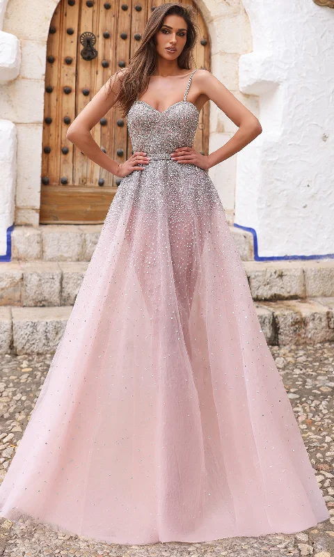 bespoke prom dressesChic and Holland AR330281 - Sleeveless Embellished Prom Gown