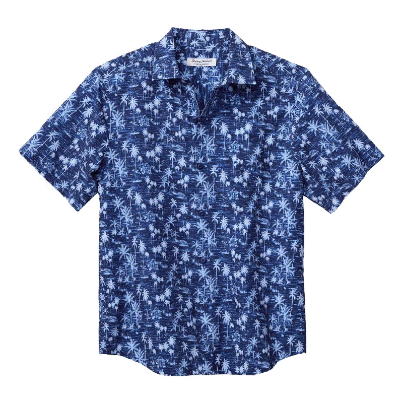 Tommy Bahama IslandZone Bahama IslandZone Coast Cabana Shores Camp Shirt - Island Navy