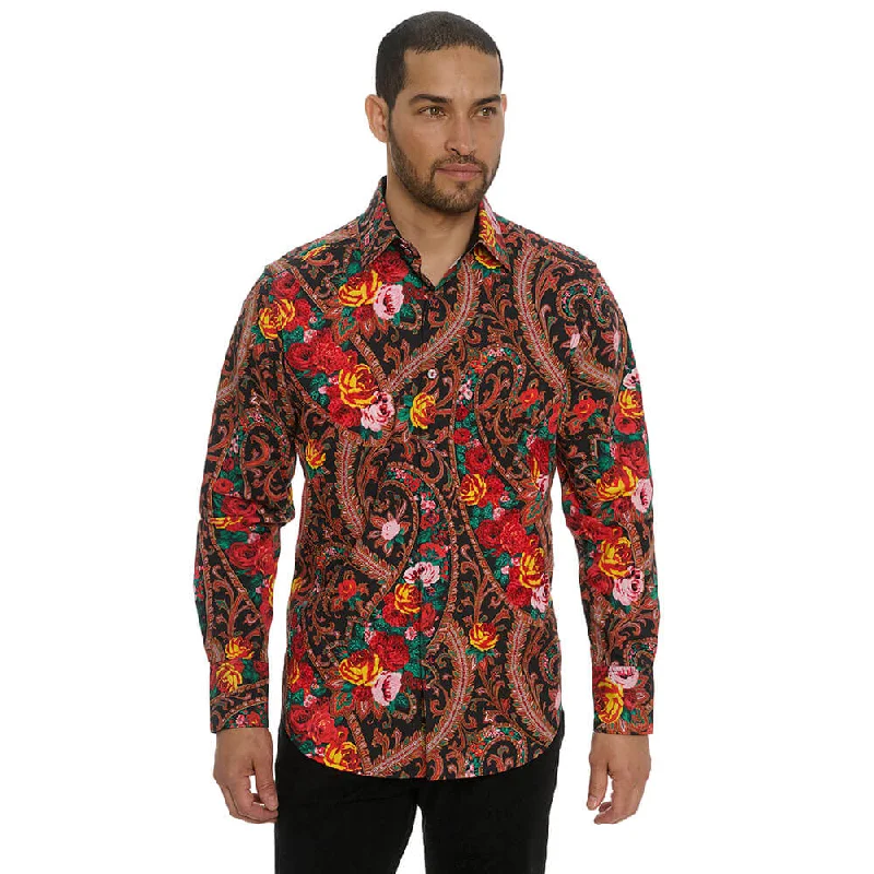 Robert Graham Limited Edition Kabuki Classic Fit Sport Shirt - Multi