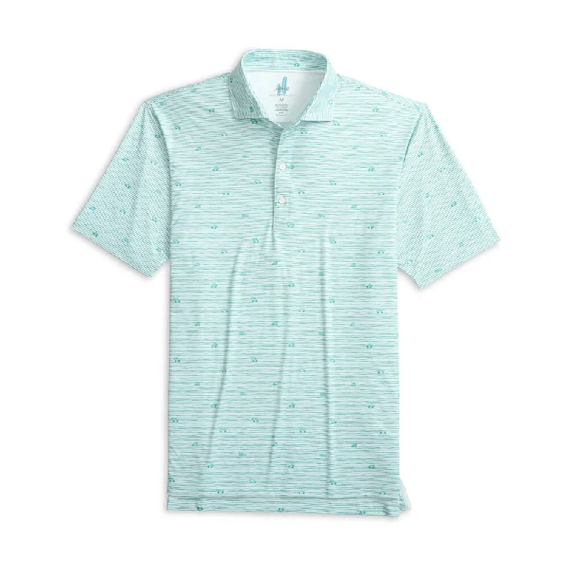 Johnnie-O Willy Featherweight Polo Shirt - Green Grass