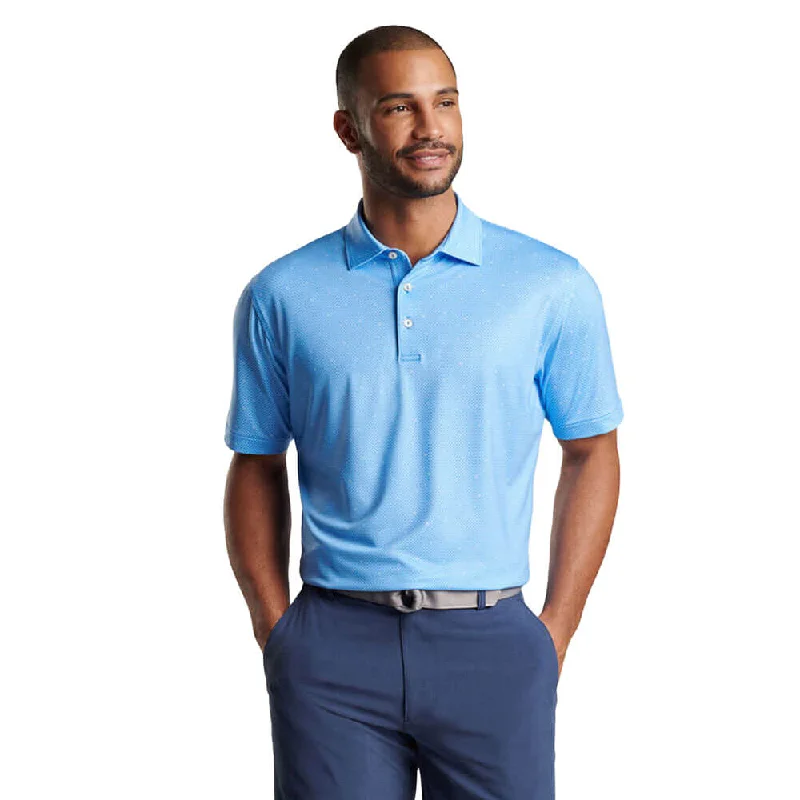 Peter Millar North Star Performance Jersey Polo Shirt - Liberty Blue