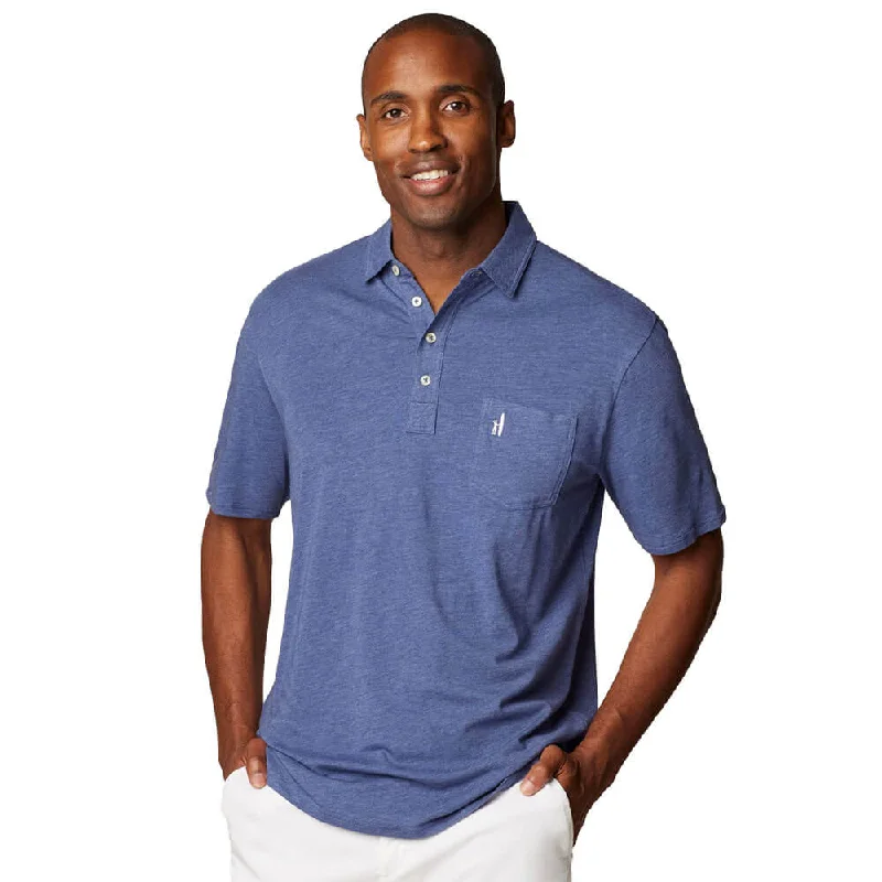 Johnnie-O Heathered Original 2.0 Polo Shirt - Oceanside*