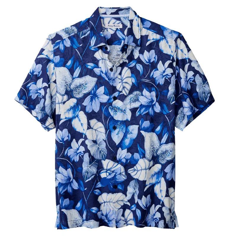 Tommy Bahama Azure Escape Camp Shirt - Royal Indigo