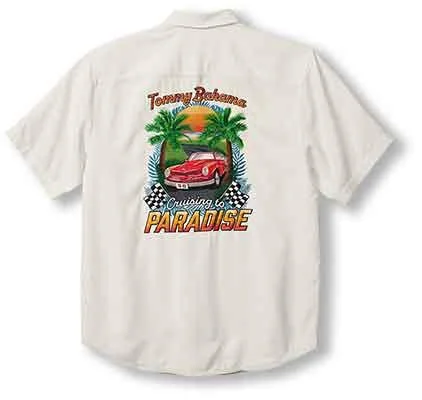 Tommy Bahama Cruising To Paradise Camp Shirt - Continental