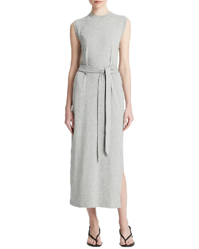 Sleeveless Dress With BeltVince Sleeveless Wrap Dress