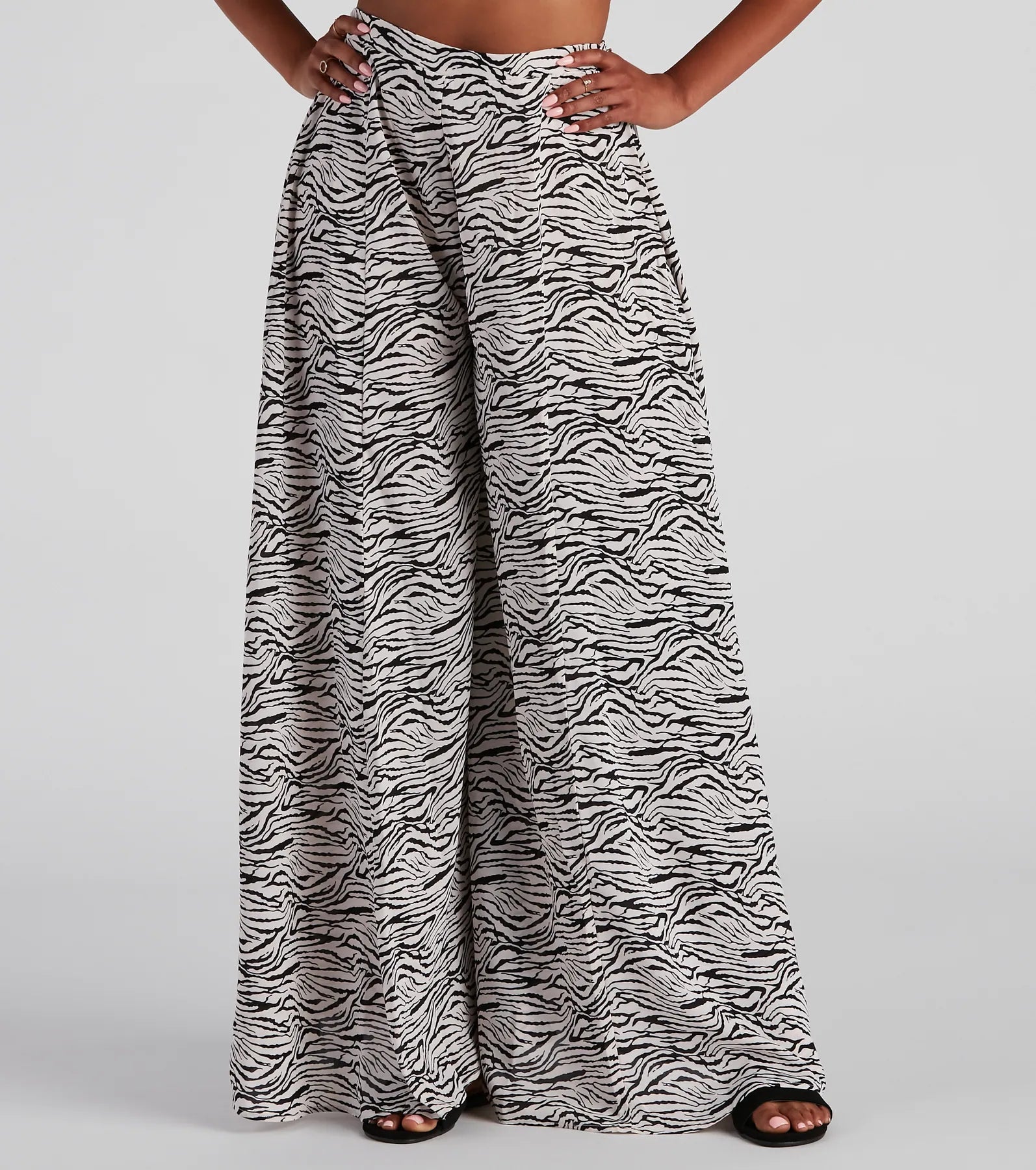 women's fall pantsEye Of The Tiger Palazzo Pants