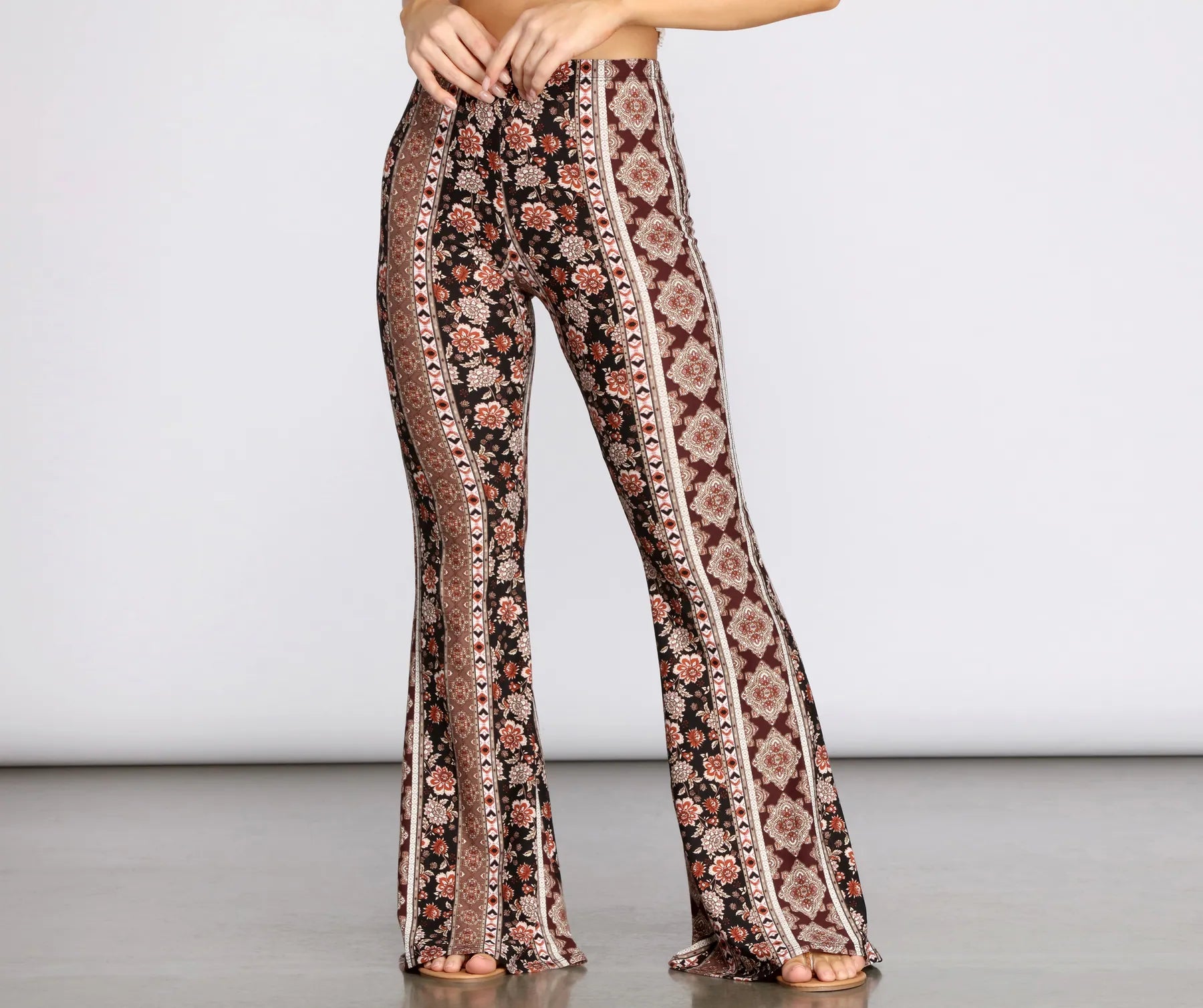 women's vintage pantsBoho Babe Flared Pants