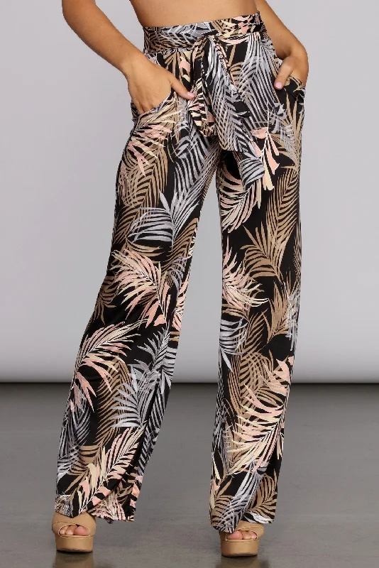 women's formal pantsLife Under A Palm Tree Pants