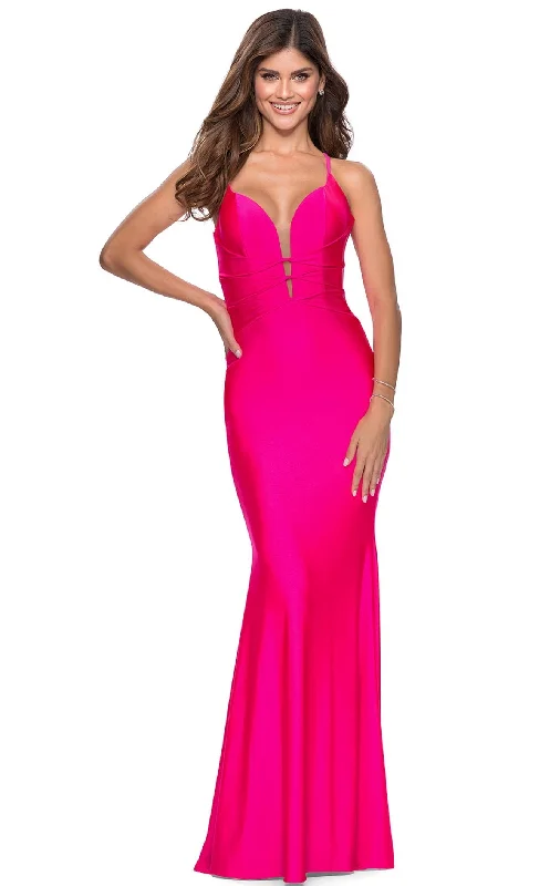 women's handmade dressesLa Femme 28905 Dress