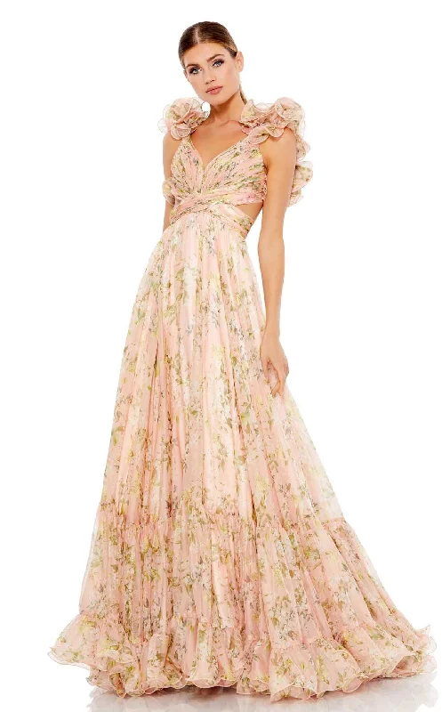 women's ruffle dressesMac Duggal 67803 Dress